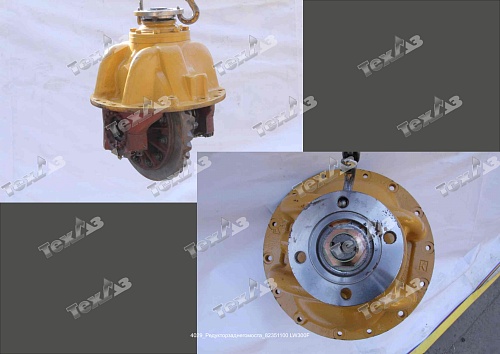Редуктор заднего моста 82351100 LW300F 7/37, полуось D 50мм, 35 зуб, фланец 4х120 Редуктор заднего моста 82351100 LW300F 7/37, полуось D 50мм, 35 зуб, фланец 4х120